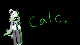 【歌ってみた】Calc./姫川結泉【MMD】