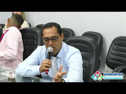 Acompanhe ao vivo a 5ª Sessão Ordinária da Câmara Municipal de Jordânia. 15-05-2026