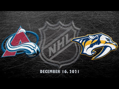 NHL Avalanche vs Predators | Dec.16, 2021