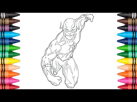 The FLASH Coloring Page #11 Breeze [NCS Release]