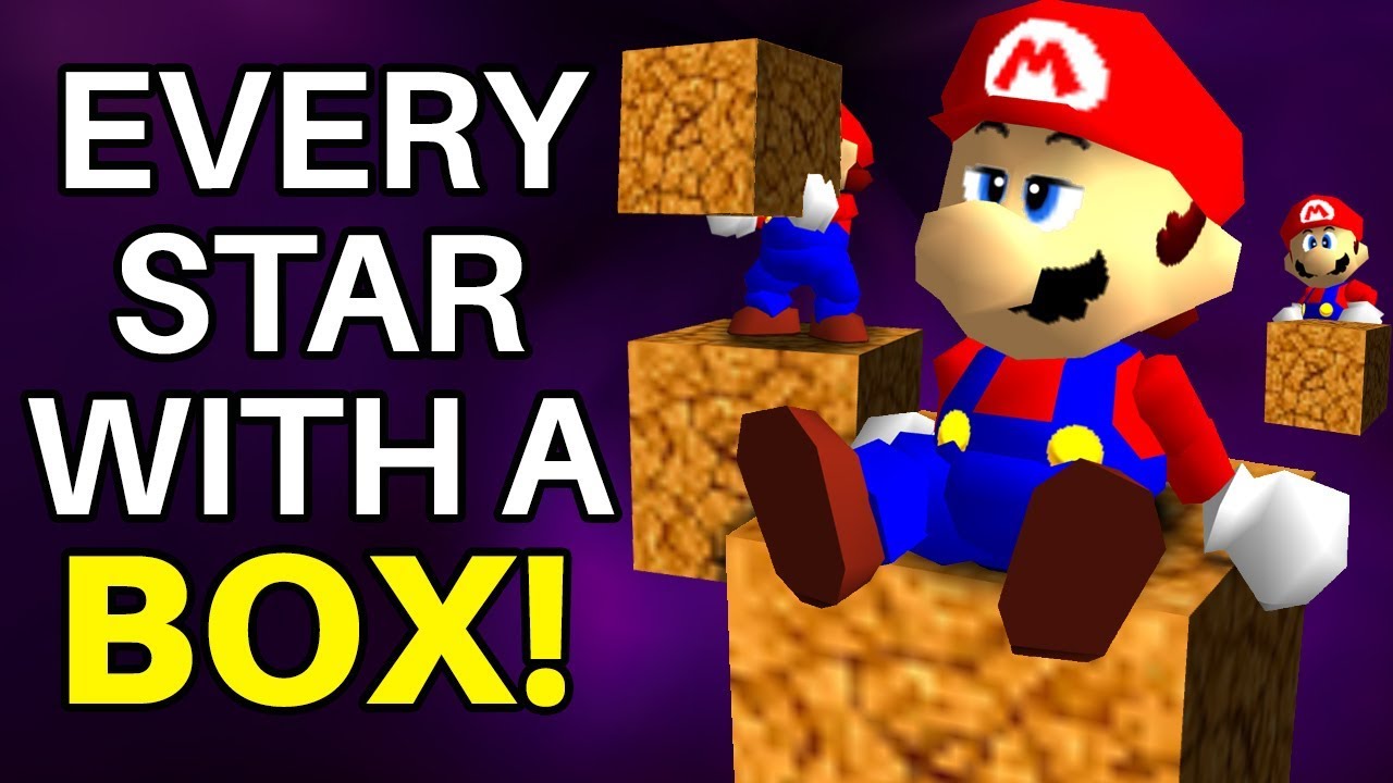 Is it Possible to Beat Super Mario 64 While Carrying a Box the Entire Time?