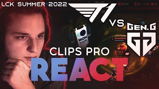 La SEULE game qui compte! - Pandore Reacts 'T1 vs Gen G Highlights - LCK Summer 2022'