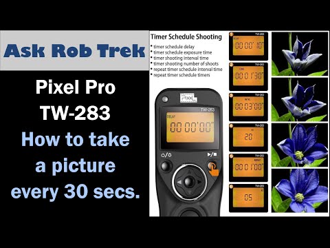 Quick Tutorial: How to Setup 30 sec. Interval on the Pixel Pro TW-283 ep.461