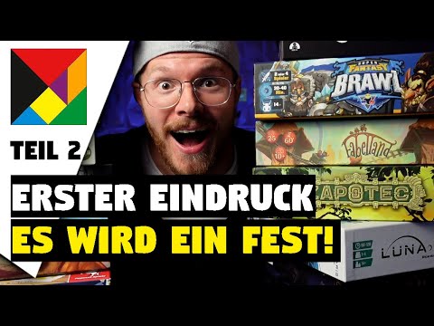 Noch mehr Spiele konnte ich mir schon anschauen! Teil 2 🔥 Spiel Essen 2022