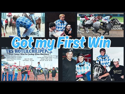 MY FIRST WIN!! 🏆 My Horse’s First Victory, Maiden Broken | Prairie Meadows