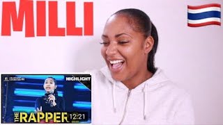 UK Reaction To Thai Rap 🇹🇭 มินนี่ MILLI | Audition | THE RAPPER 2