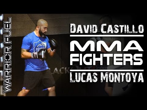 Warrior Fuel MMA fighters David Castillo and Lucas Montoya