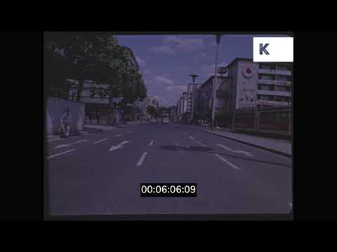 Frankfurt Driving POVs, 1960s Germany in HD