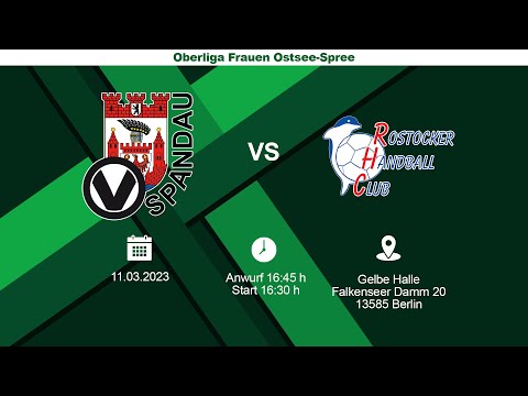 1. Frauen - Rostocker Handball Club II | OOS  | Saison 22/23 | Sa. 11.03.2023, 16:00 Uhr
