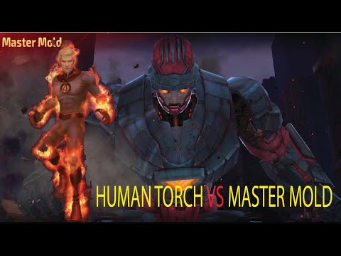 HUMAN TORCH VS MASTER MOLD | HUMAN TORCH GBR | HUMAN TORCH MFF