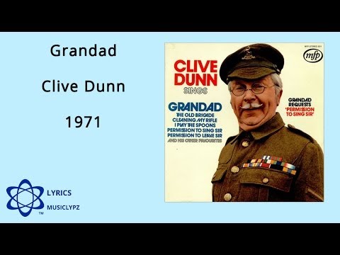 Grandad - Clive Dunn 1971 HQ Lyrics MusiClypz