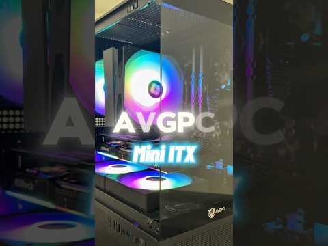 AVGPC Mini-X Gaming PC - Ryzen 7 5700X, AMD Radeon RX 9060 XT 16GB