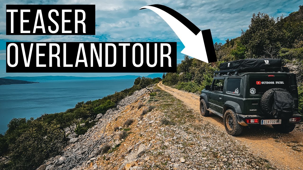 Teaser Overlandtour Slowenien/Kroatien/Italien || Suzuki Jimny Camping