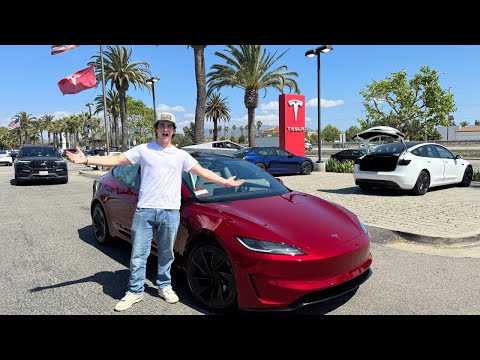2024 TESLA MODEL 3 PERFORMANCE DELIVERY DAY