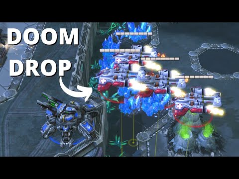 My Crazy Way To DESTROY Turtle Terrans - Marine Medivac to GM #8