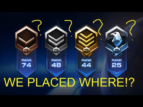 Winning my last ranked placement matches - Starcraft 2 Ranked Ladder Fun :) Protoss 1v1