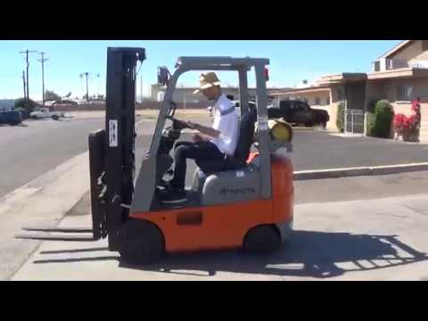 2006 Toyota 7FGCU15 - Rental Retirement Forklift for Sale in Phoenix, AZ (3000lb Capacity)