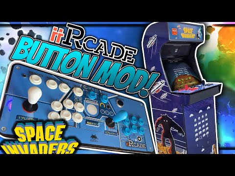 iiRcade Space Invaders Gold Edition Control Panel Mod!