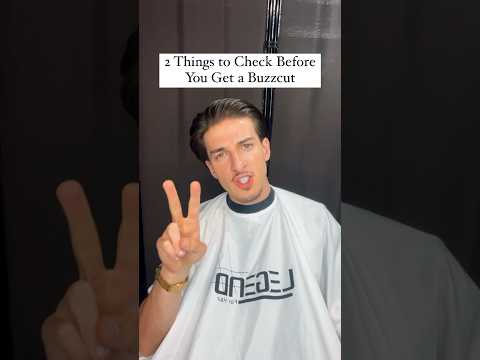 Check This Before you get a Buzzcut! 🙅‍♂️✂️ #buzzcut #hairstyle #hair