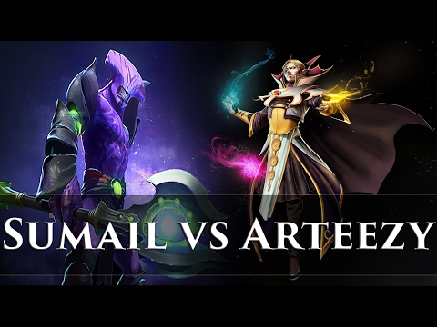 SumaiL vs Arteezy | Faceless Void vs Invoker | Gameplay | Highlights — Dota 2