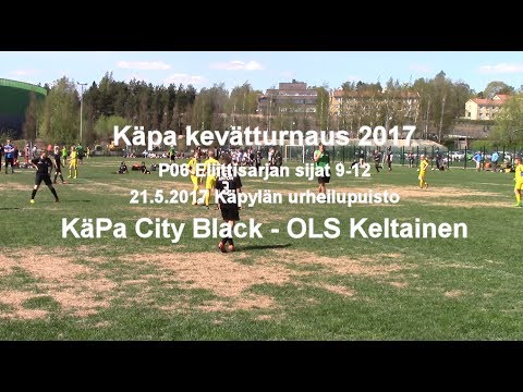 KäPa kevätturnaus KäPa City Black - OLS06 Keltainen