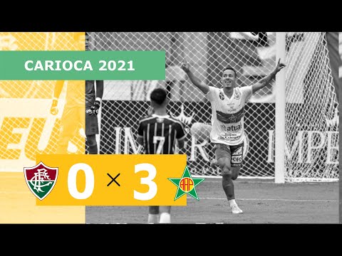 Fluminense 0 x 3 Portuguesa-RJ - Gols - 07/03 - Campeonato Carioca 2021