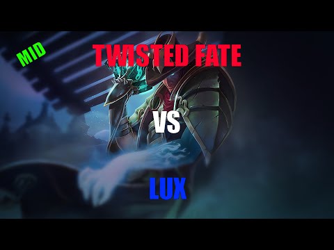 [Mid: Twisted Fate vs. Lux] Solo Adventure with Veggie