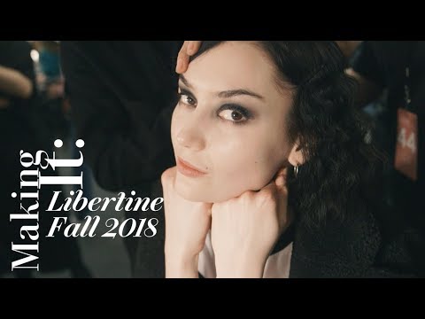 How Libertine's Fall 2018 Beauty Look Was Created | WWD