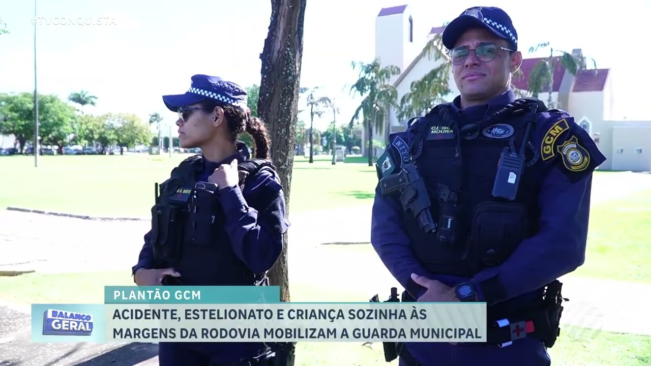 GCM de Lucas do Rio Verde atende acidente em cruzamento central e outras ocorrências