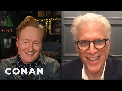 泰德-丹森與拉里-戴維共進晚餐--TBS的CONAN節目 (Ted Danson On Dining Out With Larry David - CONAN on TBS)