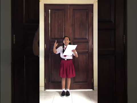 FLS 2019 Lomba Baca Puisi Ni Luh Ade Meika Pradnya Putri SD No  6 Abiansemal