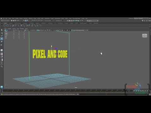 Create Melting Text Animation Using Mayas Powerful Fluid System