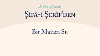 Kısa Video: Bir Matara Su