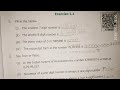 6th STD 1st Term Maths Number Exercise 1 1 Matric