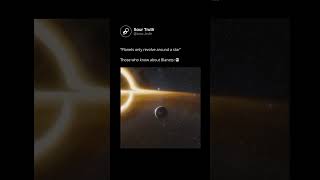 Planets only revolve around a star