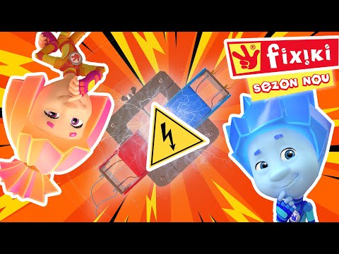 Fixiki Sezon Nou | Fire și fierul de călcat vechi 🔥🧲 | Lecția despre transformator | Desene animate