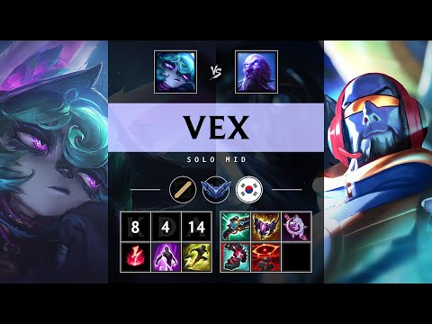Vex Mid vs Ryze - KR Diamond Patch 25.S1.2