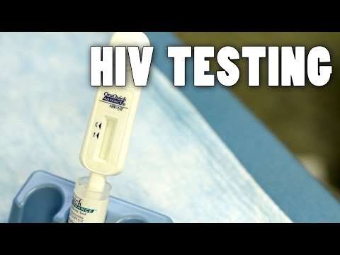 Lindsey takes an HIV test — no needles