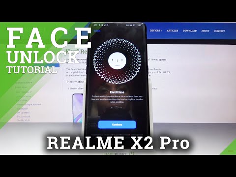 REALME X2 Pro and Face Recognition - Set Up Face ID