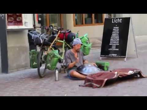 Уличная сцена  Шаффхаузена 