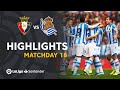 Highlights CA Osasuna vs Real Sociedad (3-4)