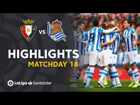 Highlights CA Osasuna vs Real Sociedad (3-4)