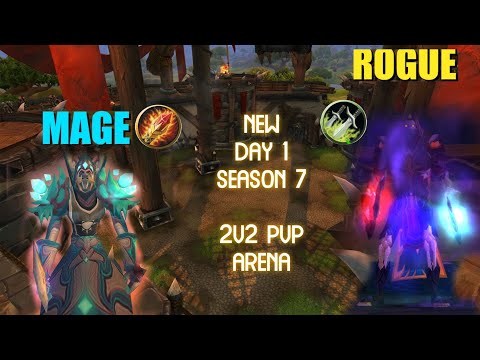Classic Wotlk- NEW Season 7 Rogue/Mage 2v2 arena