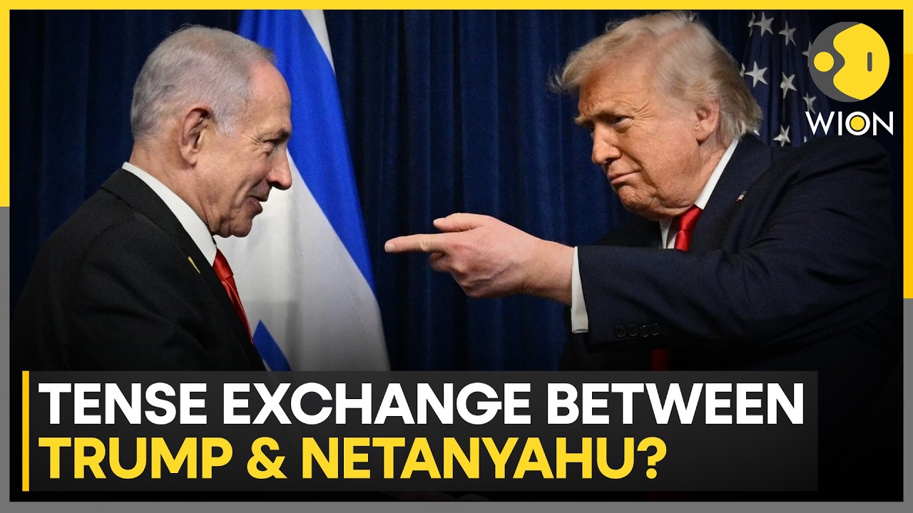 Tense Exchange Between Trump & Netanyahu? Trump Seeks A Deal, Bibi Wants To Resume War | WION