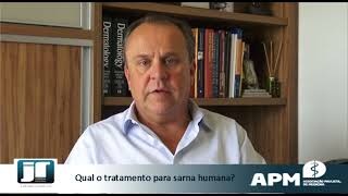 Qual o tratamento para sarna humana?