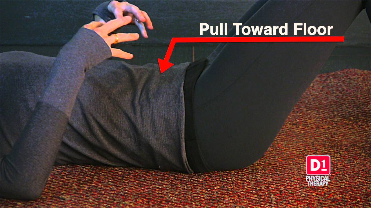 D1 Abdominal Draw In - YouTube