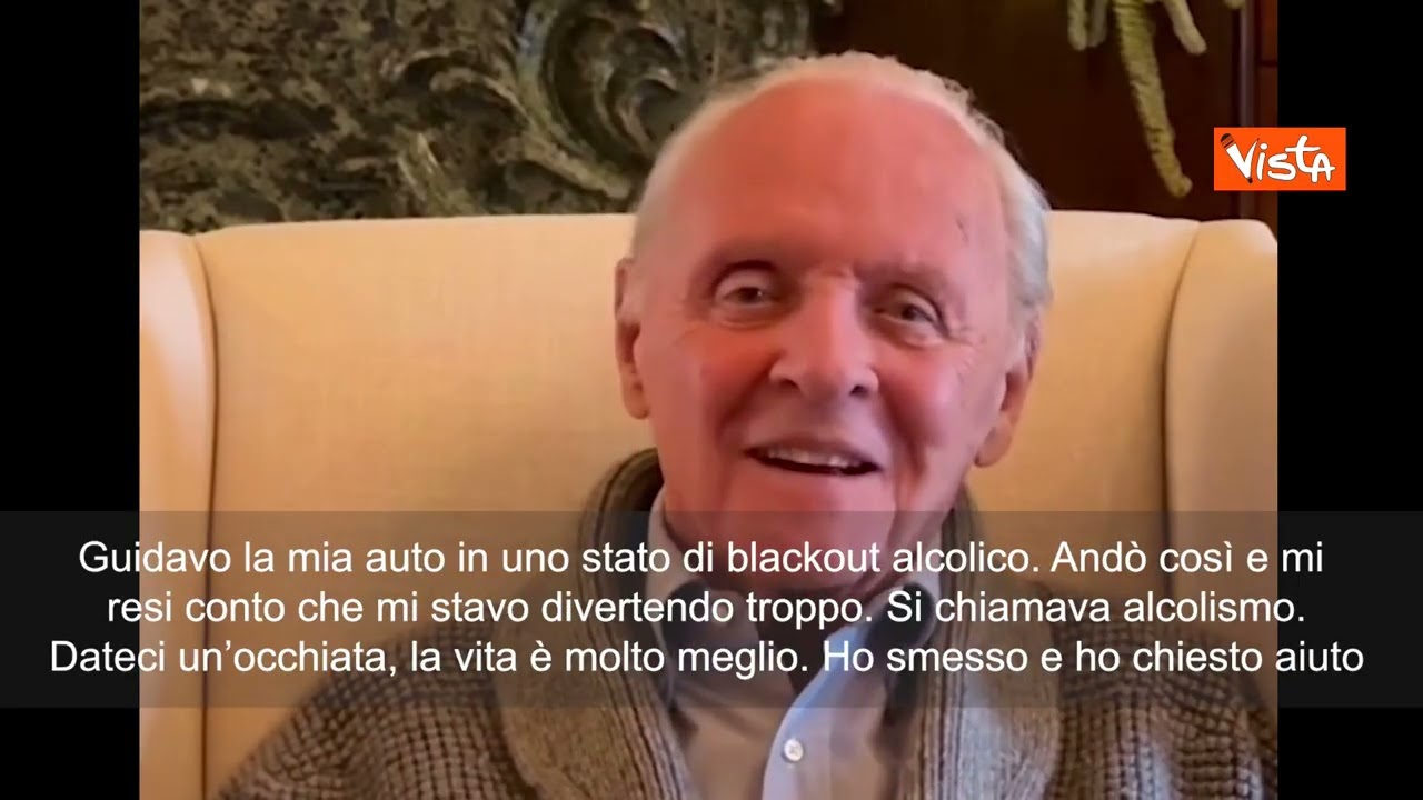 Gli auguri di Capodanno di Hopkins: Rischiato la morte per alcolismo. Ho chiesto aiuto