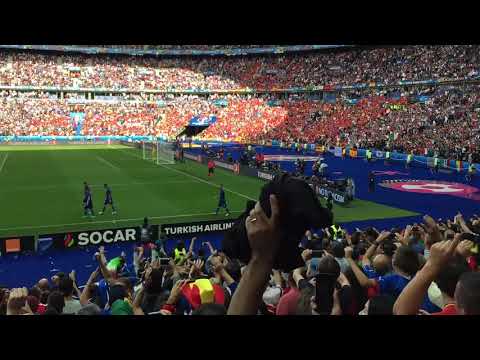 EURO 2016, Achtelfinale, Italien - Spanien, 27.06.2016, Tor zum 1 - 0, Giorgio Chiellini