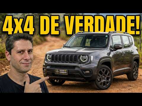 Jeep Renegade S 4x4 2024 À VENDA, única dona e 38 mil km // Caçador de Carros