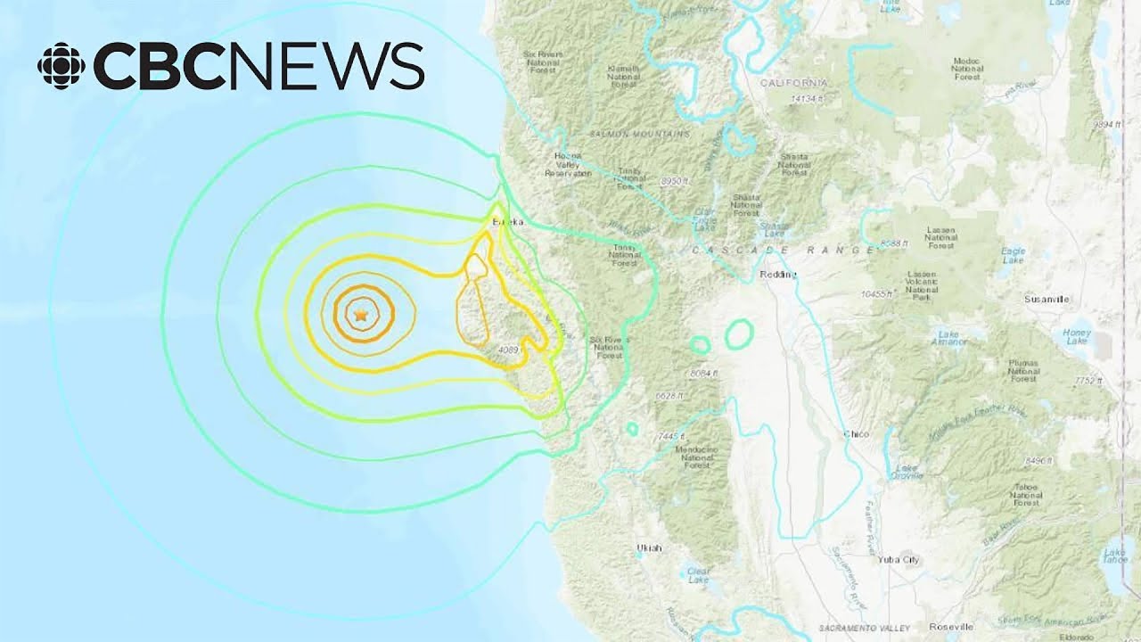 Major earthquake off California's coast briefly triggers tsunami warning